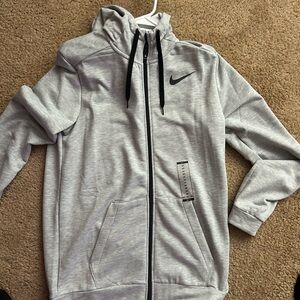 Nike Men's Light Gray Performance Jacket